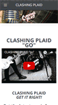Mobile Screenshot of clashingplaid.com